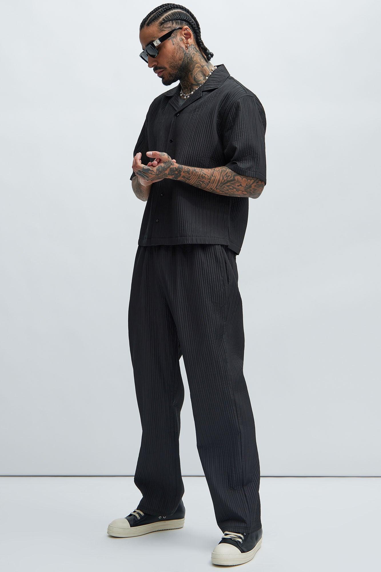 Santiago Straight Pants - Black Product Image