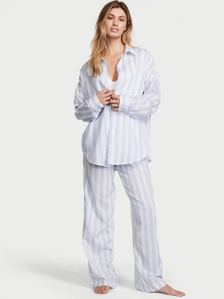 Modal-Cotton Long Pajama Set Product Image