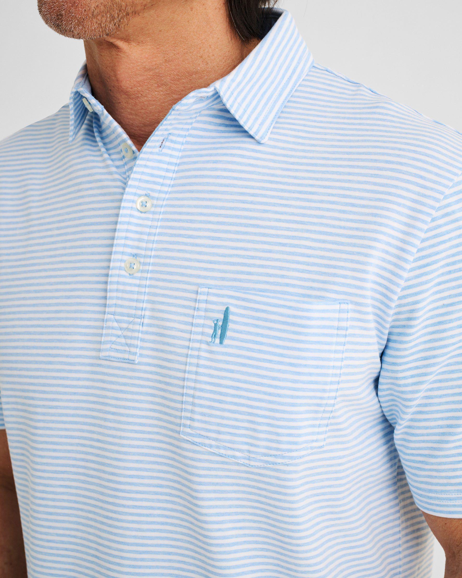 Dante Striped Polo Product Image