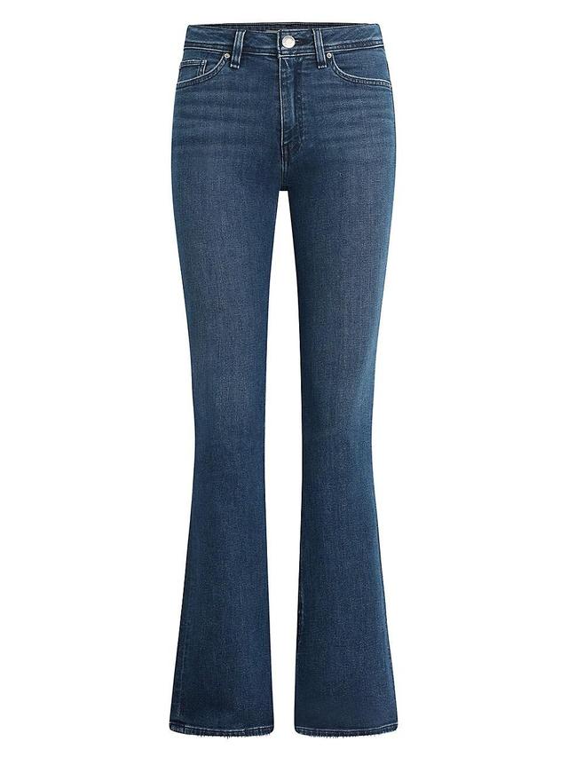 Womens Barbara High-Rise Boot-Cut Jeans Product Image