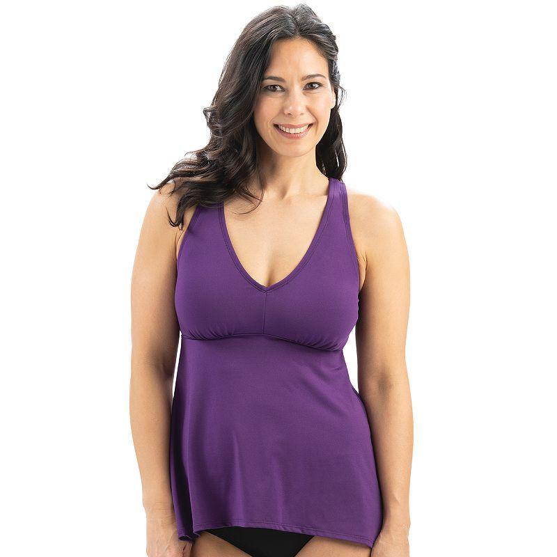 Womens Dolfin Aquashape Bust Enhancer Flyaway Tankini Top Product Image