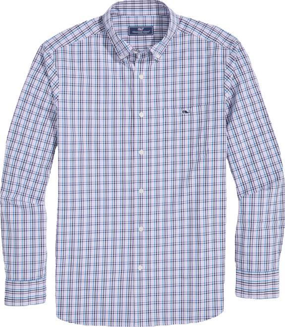 Stretch Poplin Tattersall Shirt Product Image