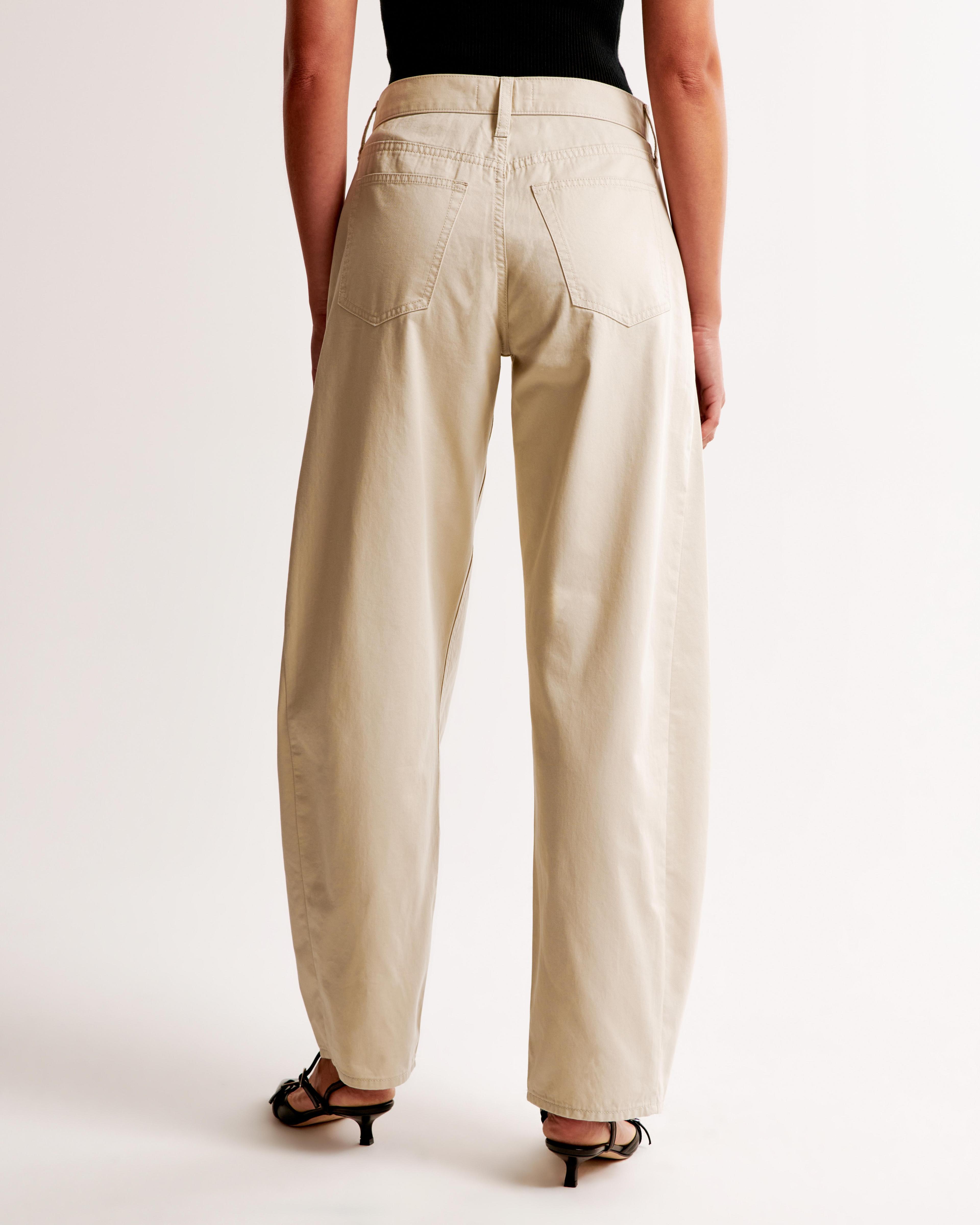 Mid Rise Barrel Pant Product Image