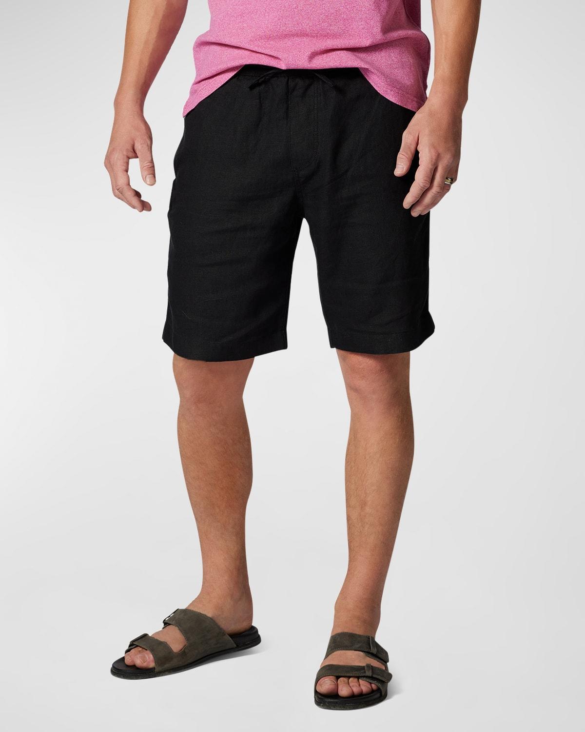 Mens Linen Resort Drawstring Shorts Product Image