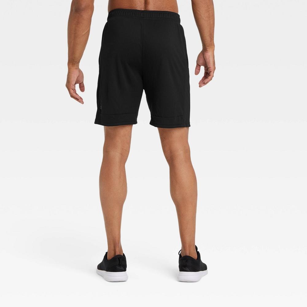 Mens Mesh Shorts 8.5 - All In Motion Black XXL Product Image