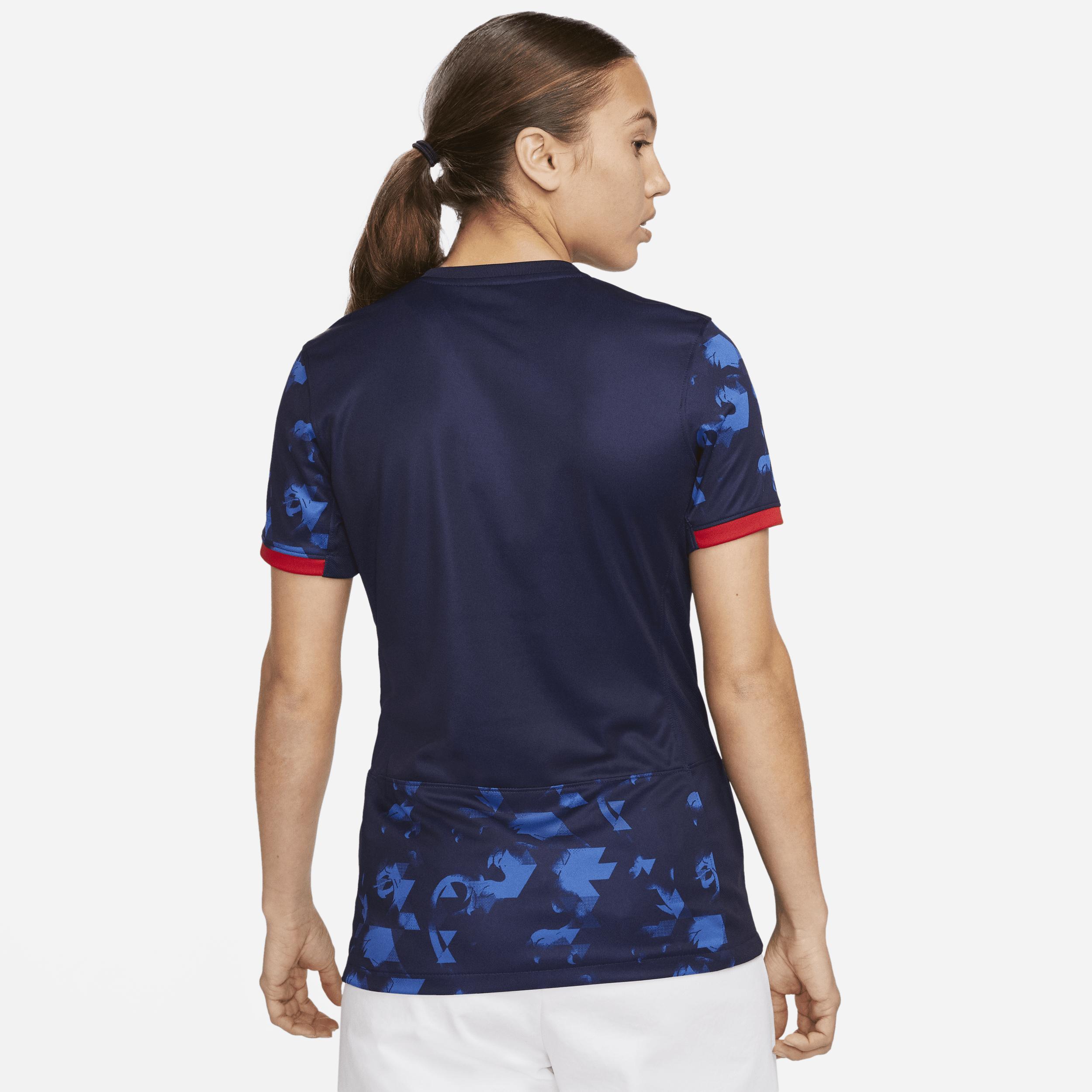 Womens Nike Blue Netherlands Womens National Team 2023 Away Stadium Replica Jersey - Blue Product Image