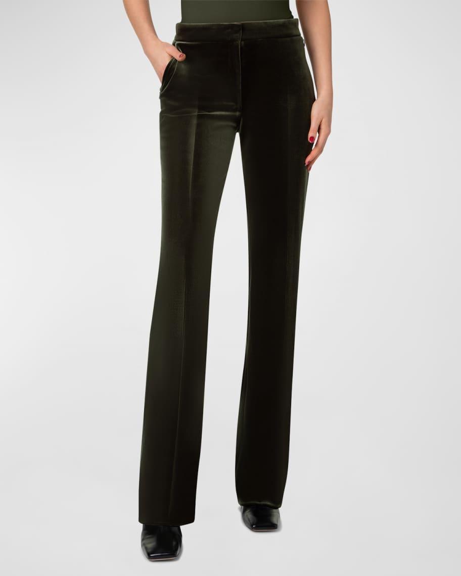 Carl Stretch Velvet Pants Product Image