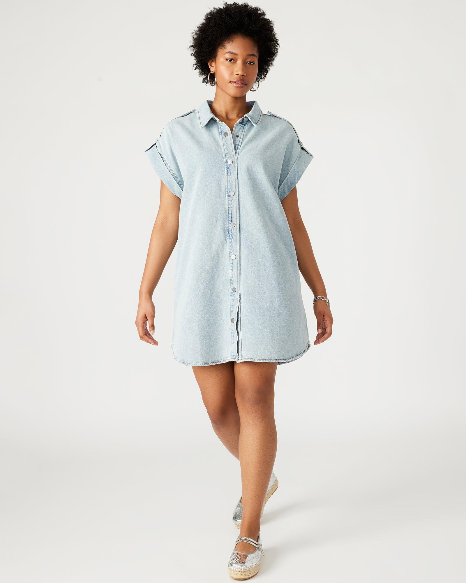 ILARA DENIM DRESS Female Product Image