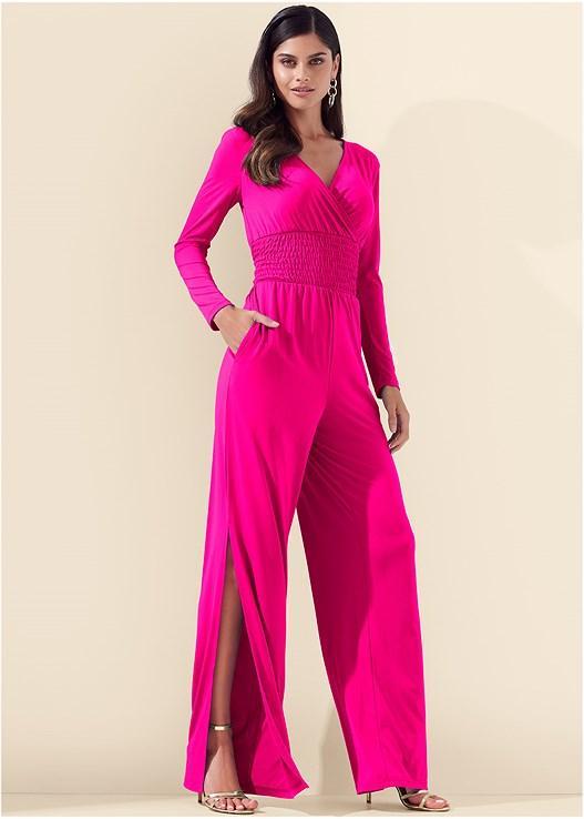 Smocked Waist Jumpsuit Product Image