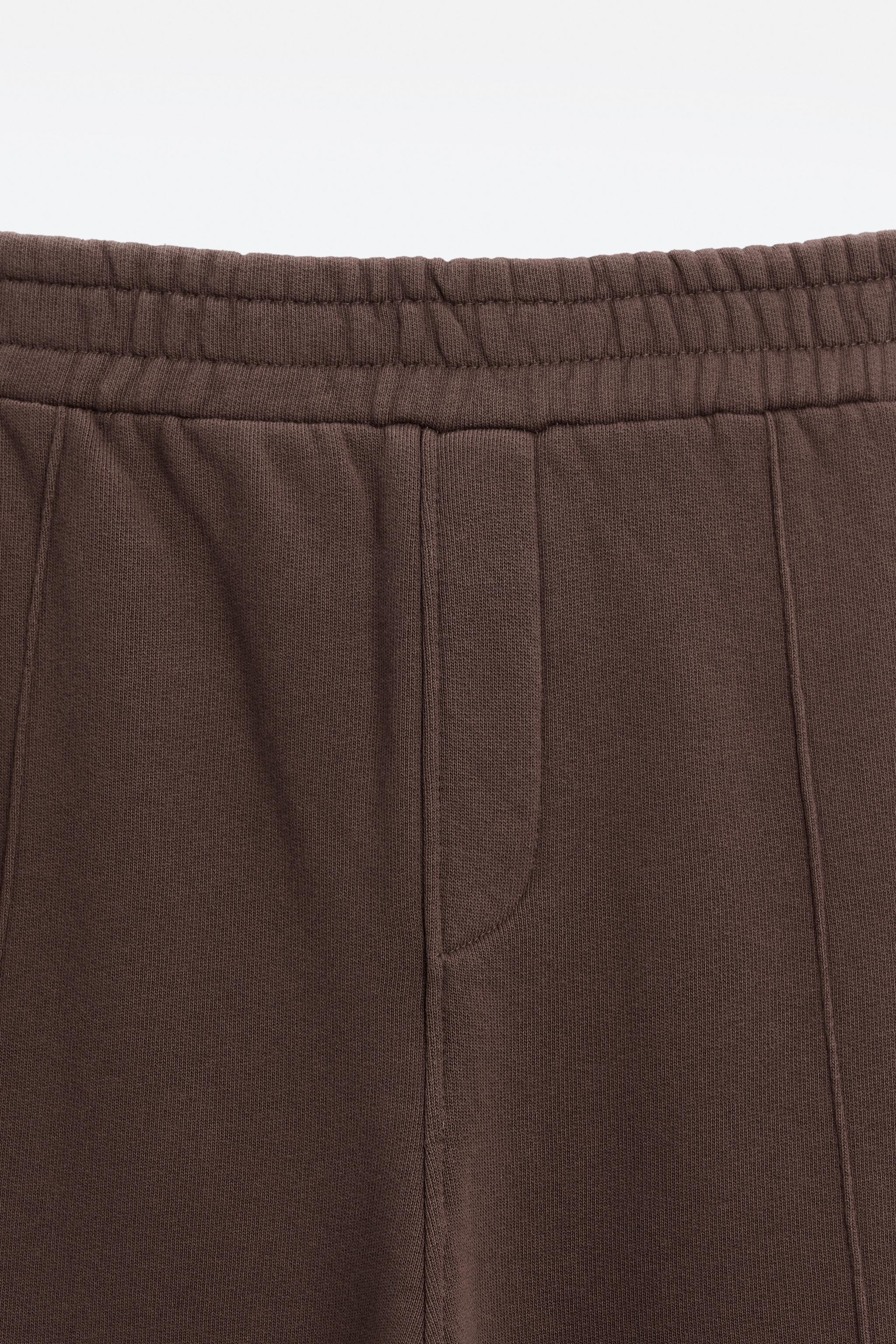 WASHED SEAM DETAIL JOGGER PANTS Product Image