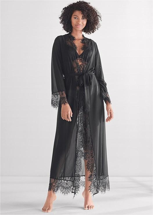 Long Sleeved Maxi Robe Product Image