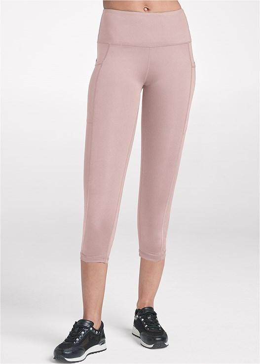 Pocket Capri Active Leggings Product Image