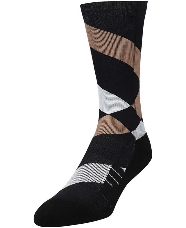 Mens Strideline Black Beast Mode Cfs Crew Socks Product Image