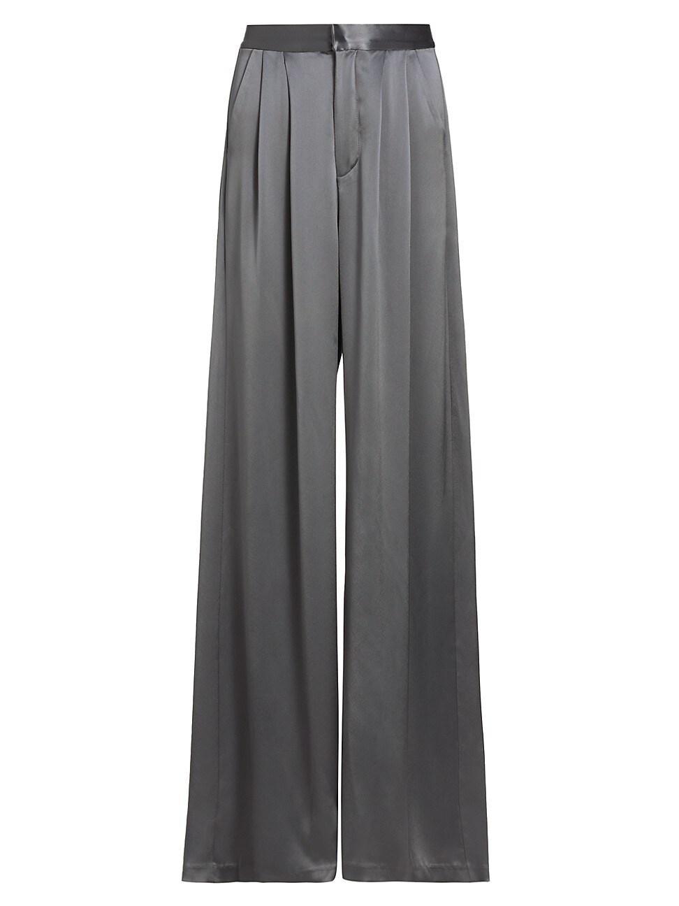 Womens Paris Pleated-Front Trousers Product Image