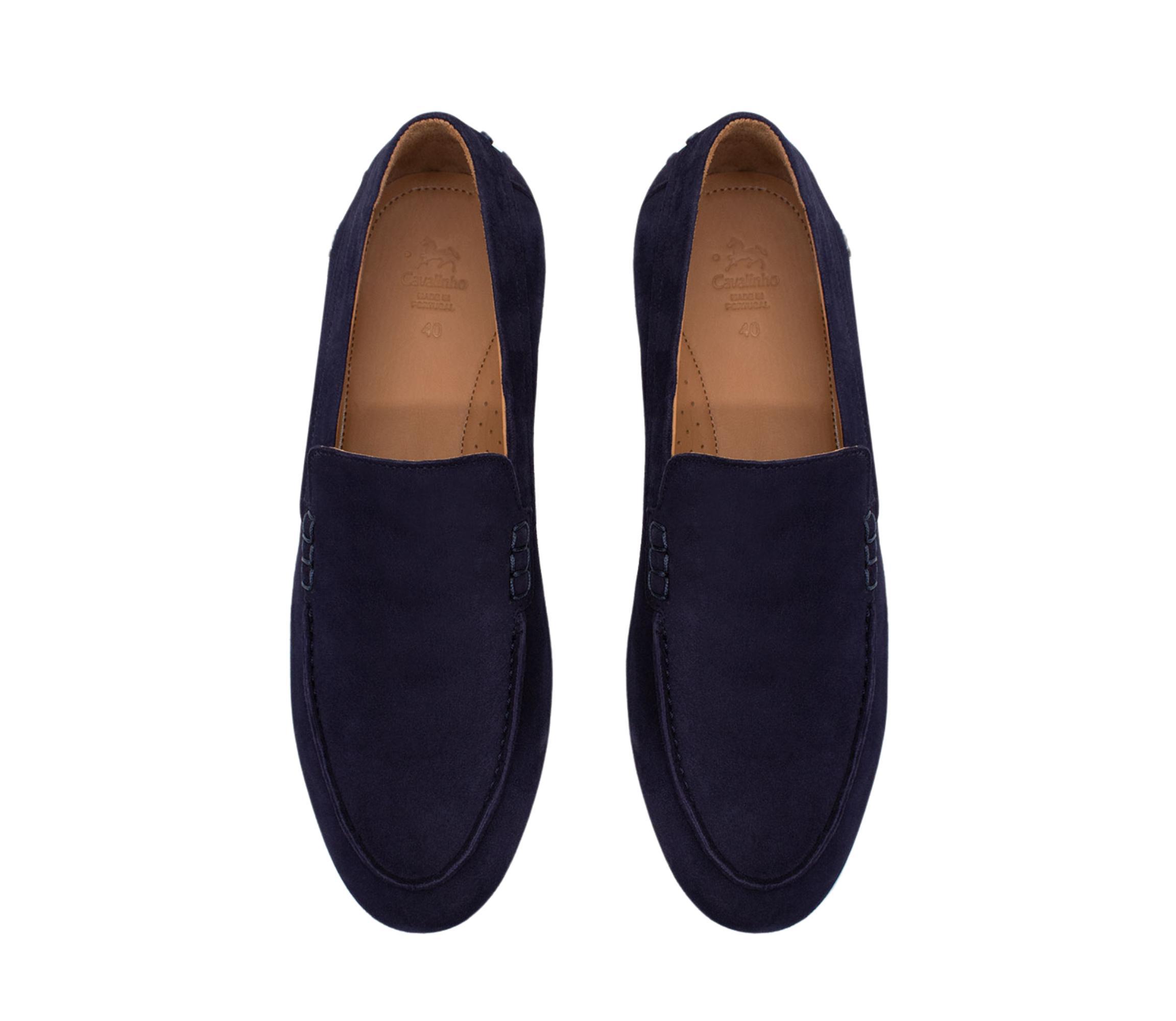 Nautical Suede Loafers Product Image