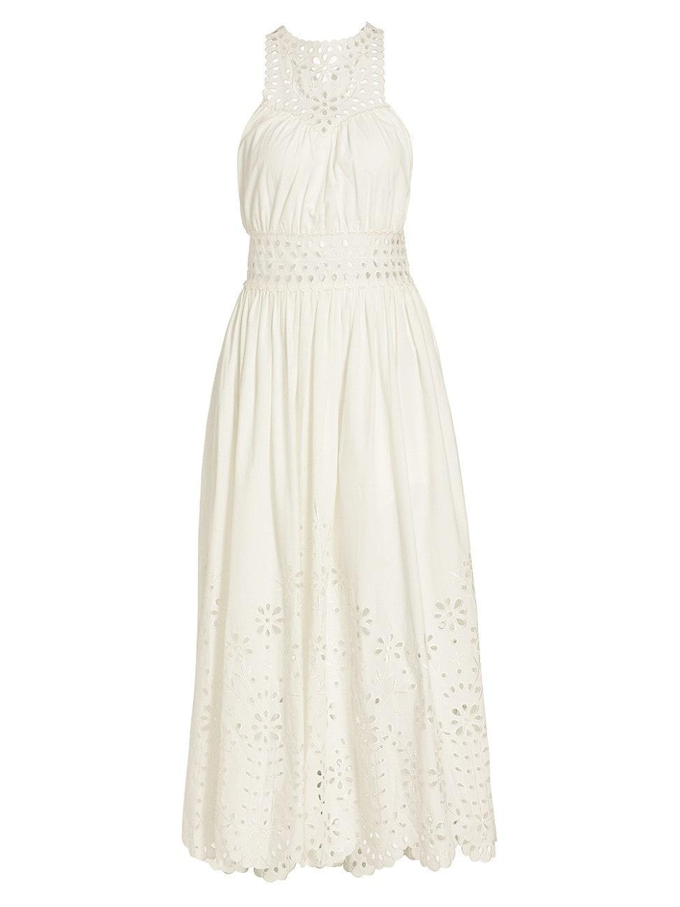 Womens Bloom Lilia Eyelet Maxi Dress Product Image