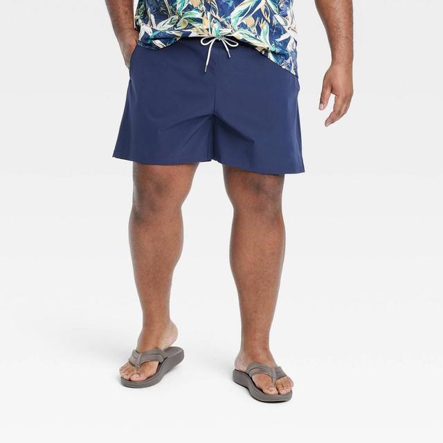 Mens Big Hybrid Shorts 6 - All In Motion Navy 3XL Product Image