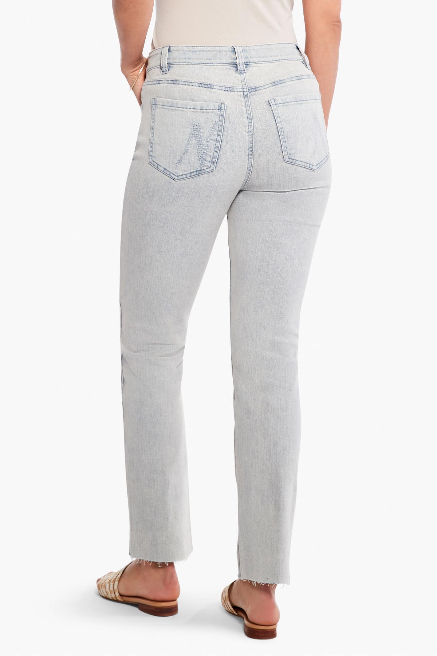 Nic + Zoe Mid Rise Straight Ankle Jeans Product Image