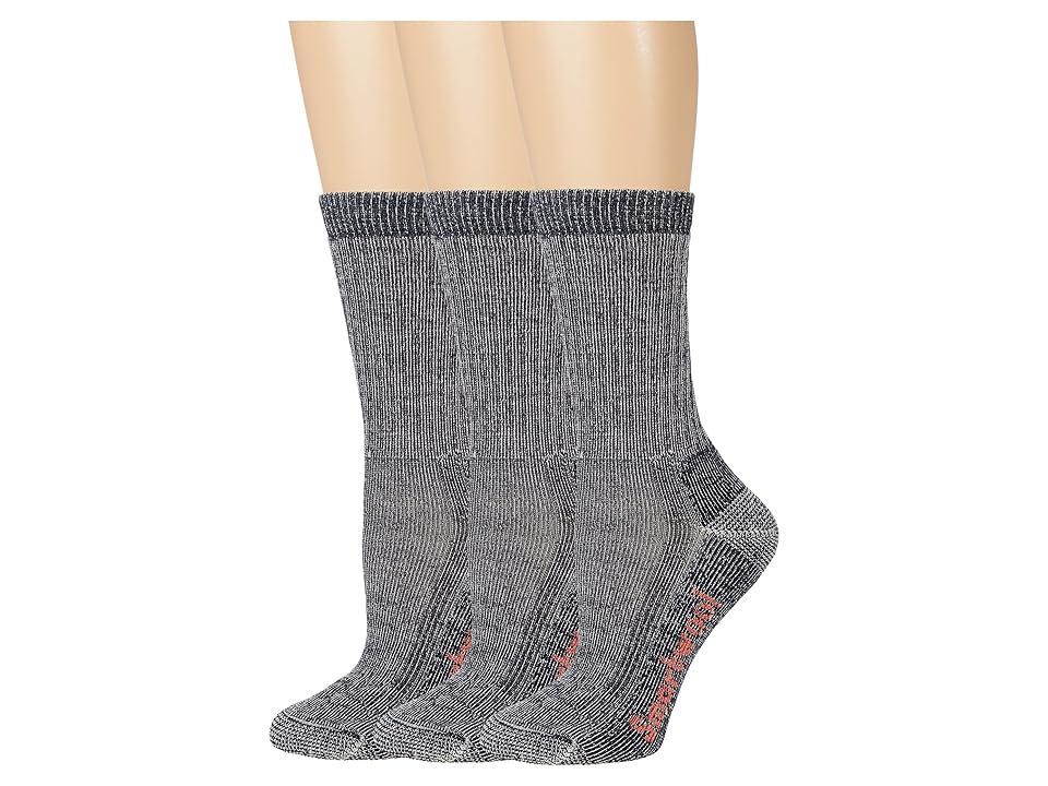 Smartwool Classic Hike Full Cushion Crew 3-Pack (Navy) Women's No Show Socks Shoes Product Image