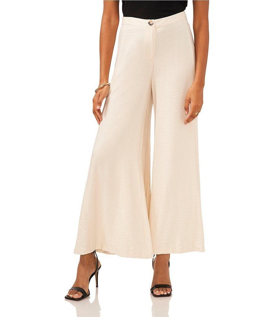 Vince Camuto Wide Leg Flat Front Pants Product Image