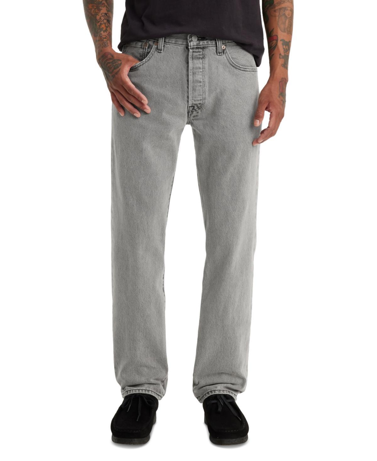 Levis Mens 501 Regular Straight Fit Original Jeans Product Image