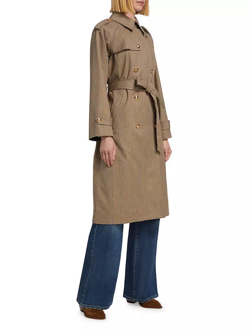 Toussaint Cotton Double-Breasted Trench Coat Product Image