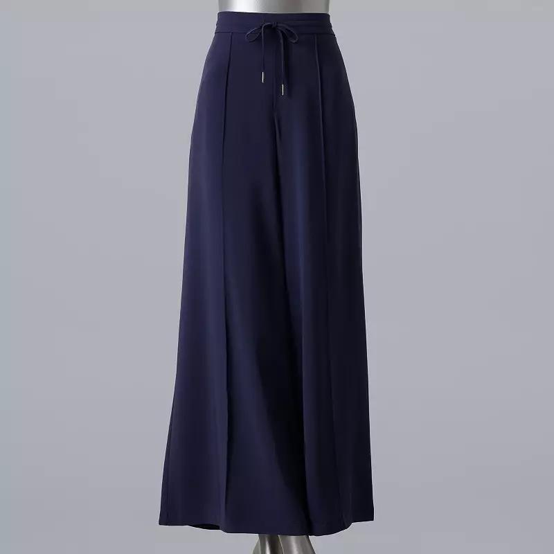 Womens Simply Vera Vera Wang Wide Leg Pants product image