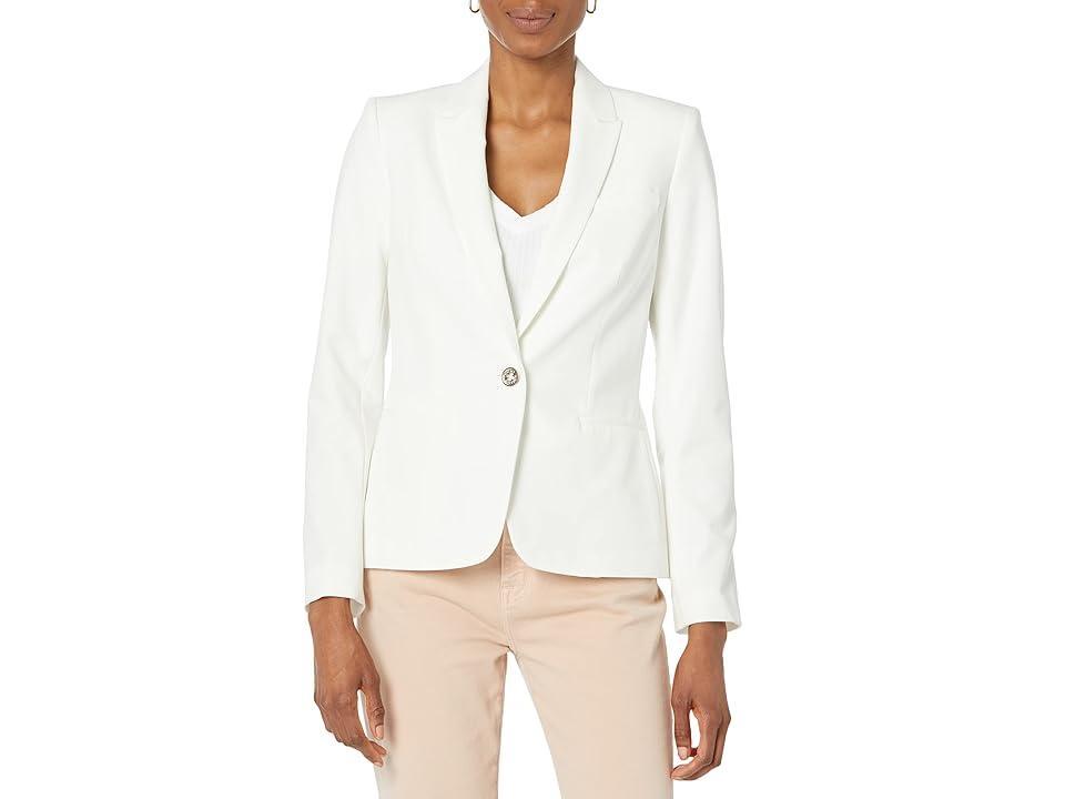 Tommy Hilfiger Solid Blazer Women's Clothing Product Image