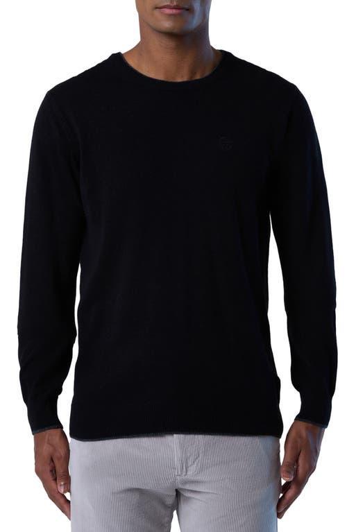 Mens Wool-Blend Crewneck Sweater Product Image