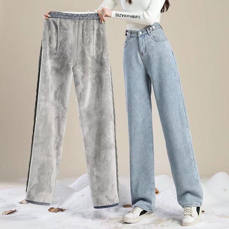 High Rise Wide Leg Jeans product image