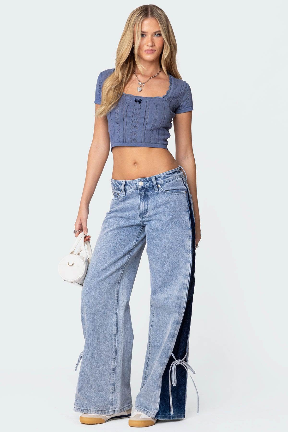 Luciana Knit Crop Top Product Image