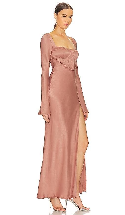 LPA Iris Corset Maxi Dress Size S. Product Image