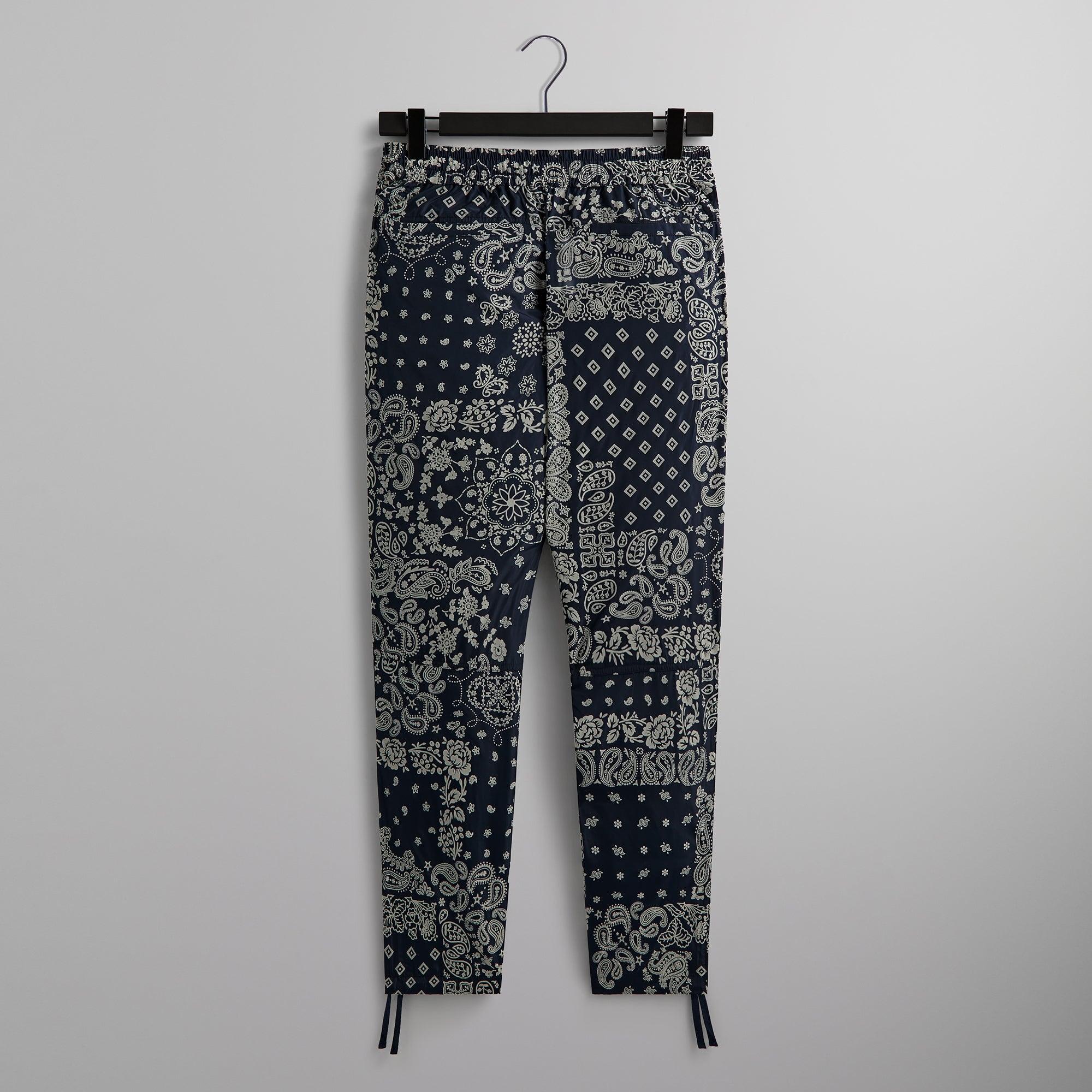 Kith Flocked Deconstructed Bandana Mercer 8 Pant - Nocturnal Male Product Image