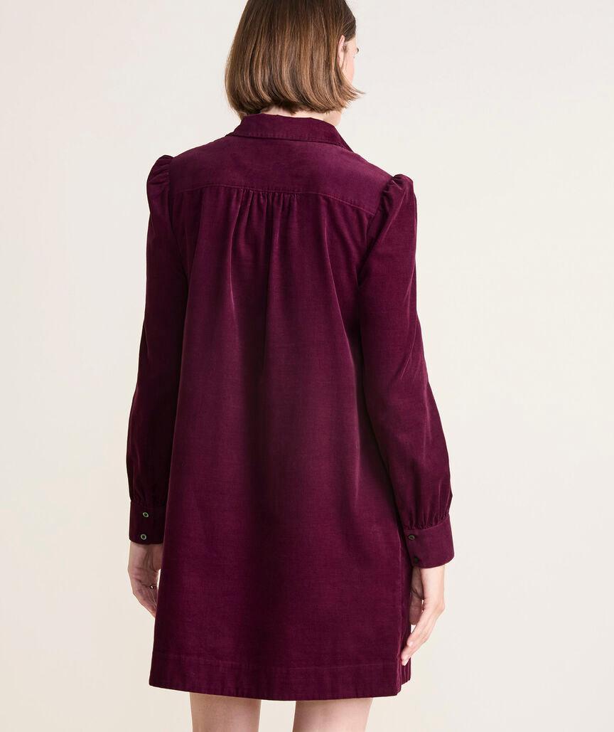 Cord Popover Dress Product Image