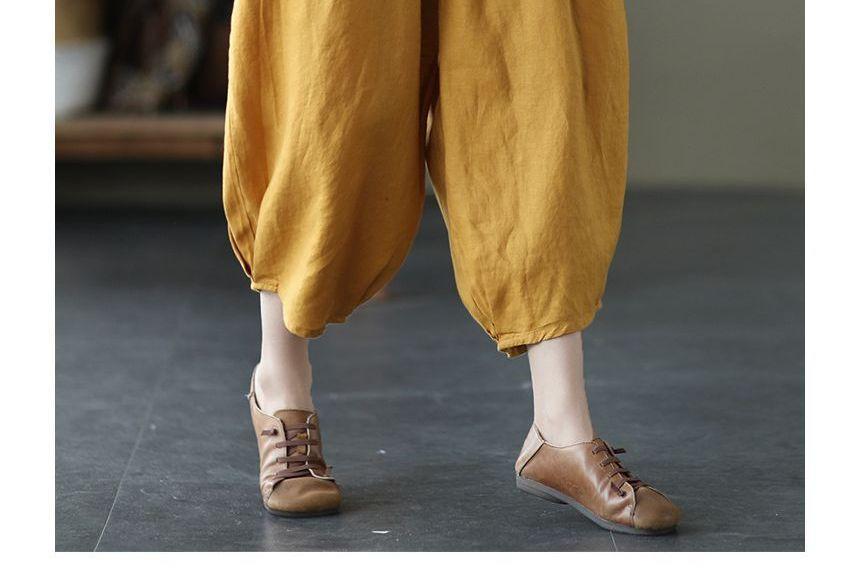 Cropped Harem Pants Product Image