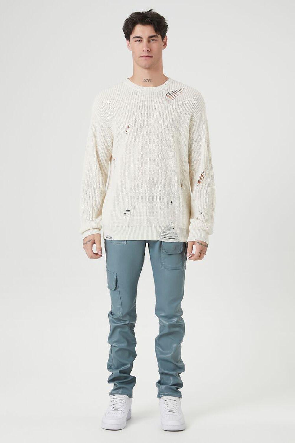 Mid-Rise Cargo Skinny Jeans | Forever 21 Product Image