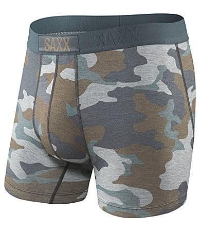 Saxx Vibe Camouflage Print Boxer Briefs Product Image