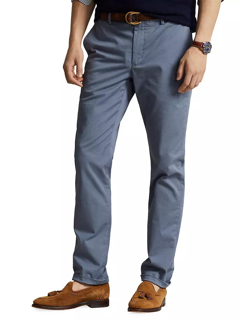 Stretch Cotton-Blend Pants Product Image