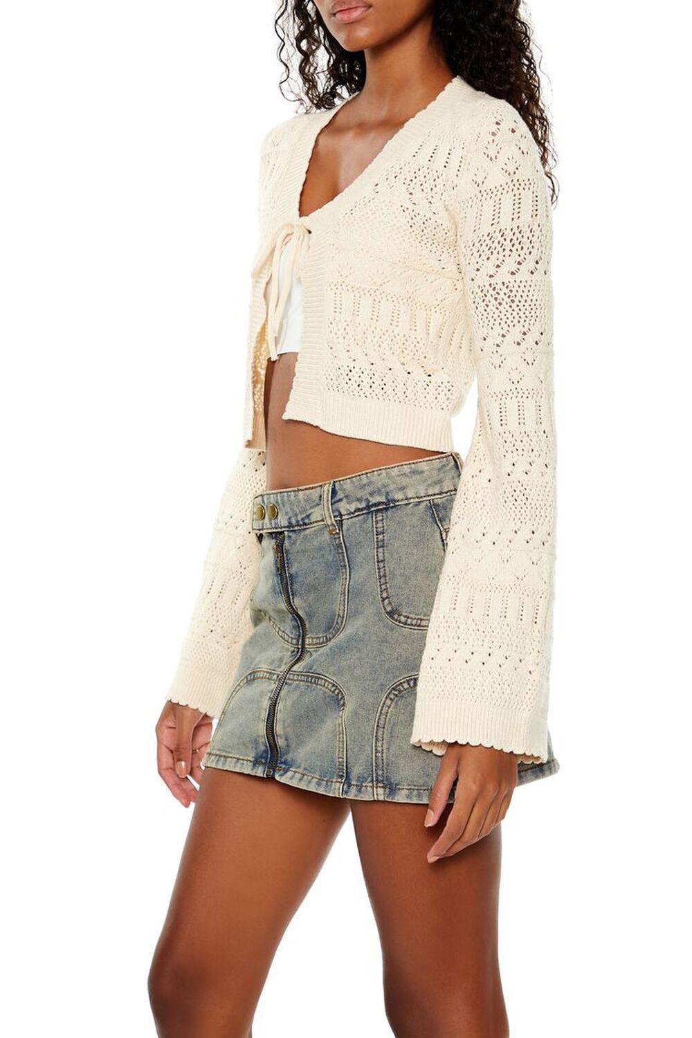 Crochet Cardigan Sweater | Forever 21 Product Image