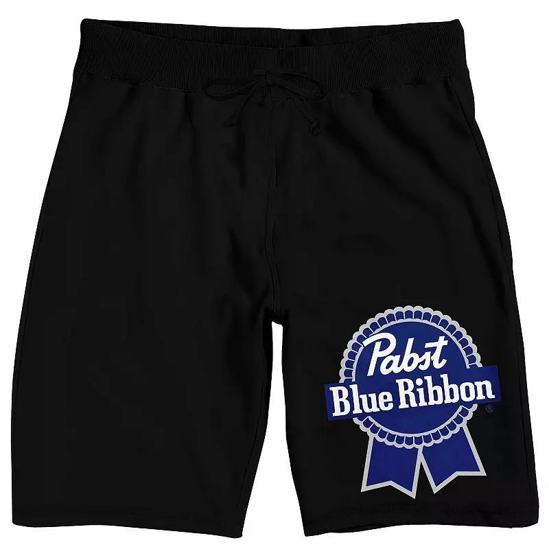 Mens Pabst Blue Ribbon Sleep Shorts Product Image