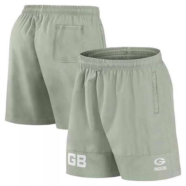 Mens Fanatics Light Green Green Bay Packers Elements Shorts Product Image