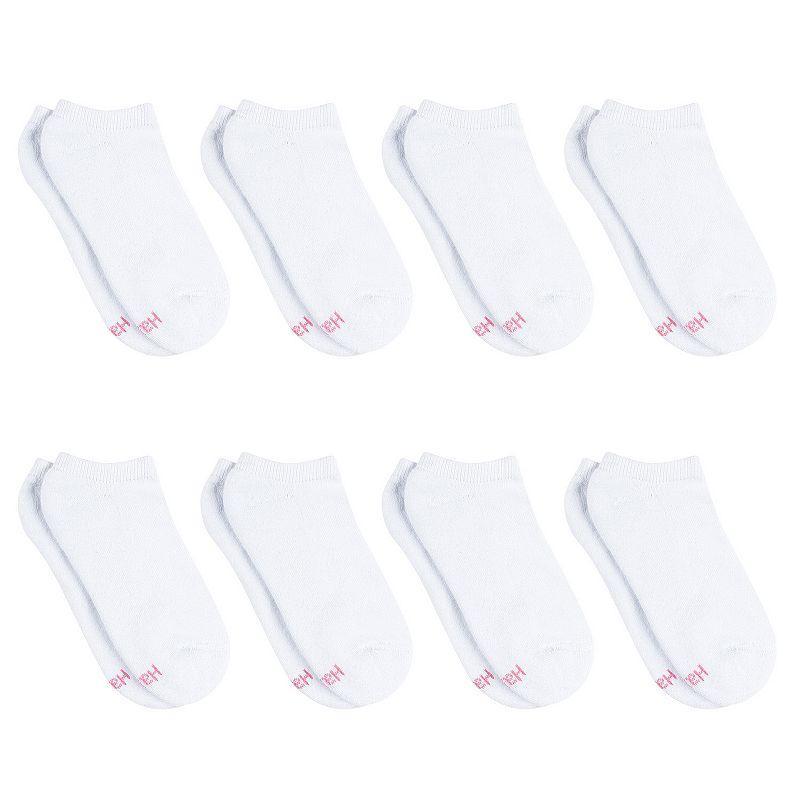 Womens Hanes Ultimate Cool Comfort 8-Pack Cushioned No-Show Socks HWUCN8 Product Image