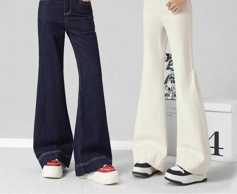 High Rise Flared Jeans Product Image