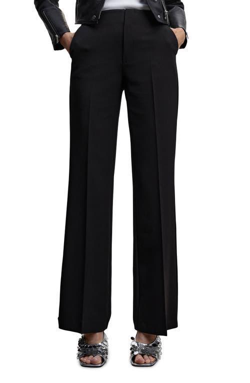 MANGO Fluid Wide Leg Pants Product Image