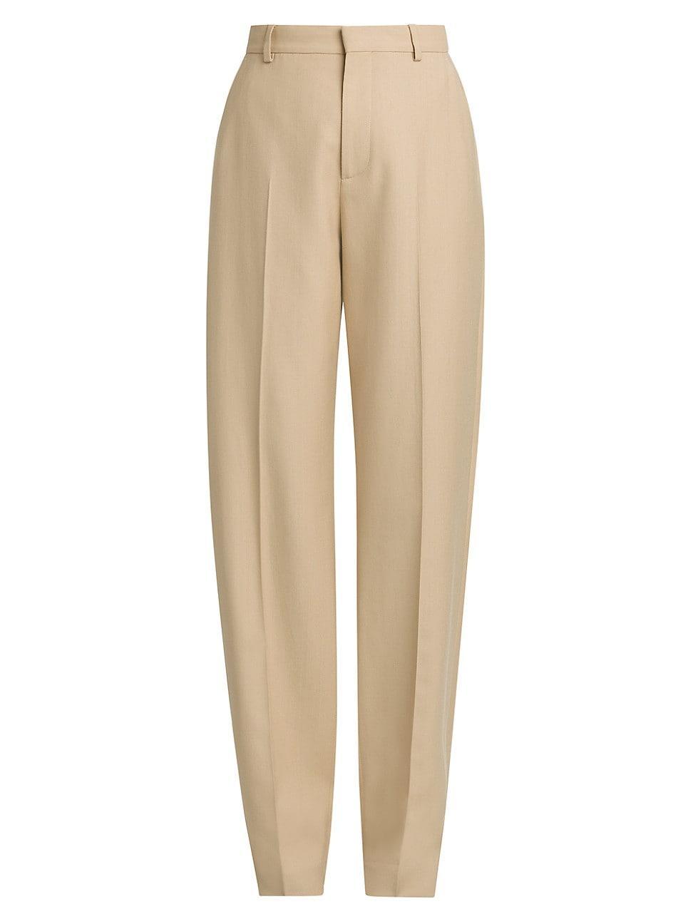 Womens Relaxed-Fit Tapered Trousers product image