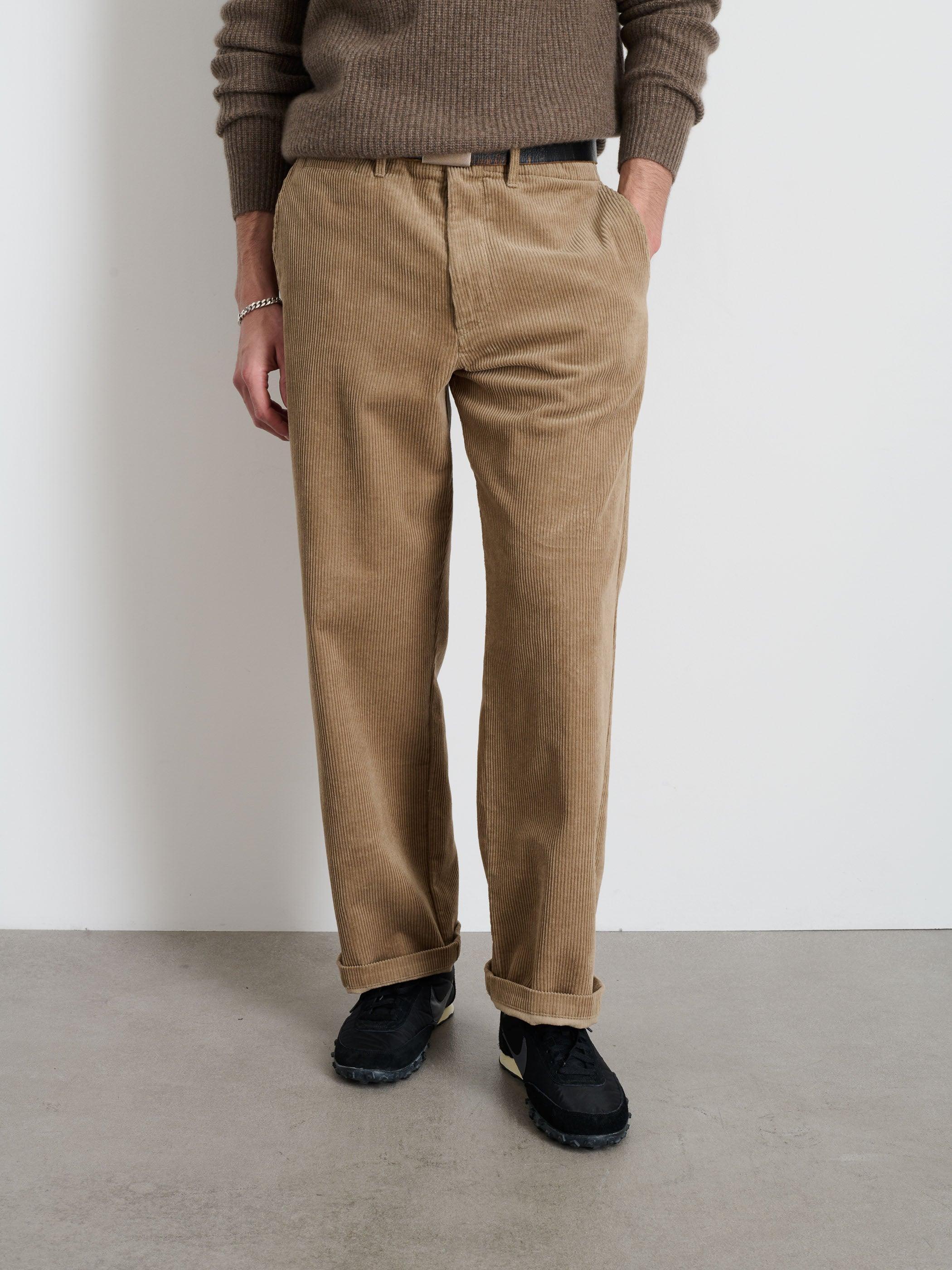 Straight Leg Pant in Corduroy Male Product Image