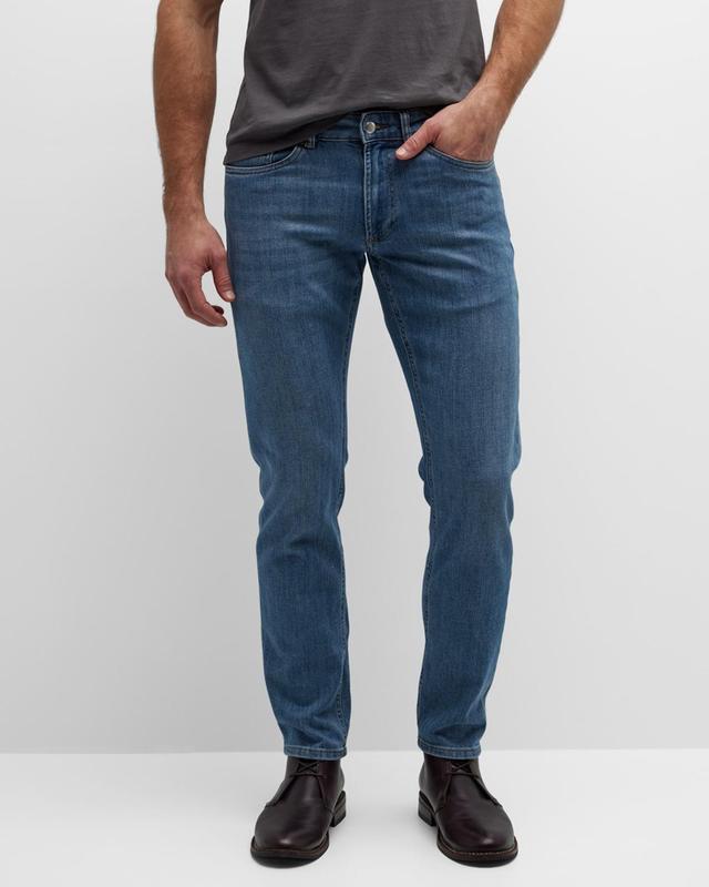 Mens Stretch Denim 5-Pocket Jeans Product Image