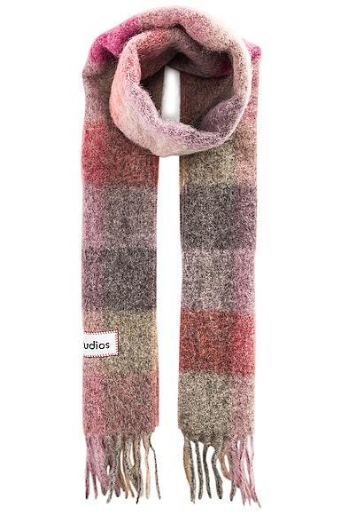 Acne Studios Vally Plaid Alpaca Product Image