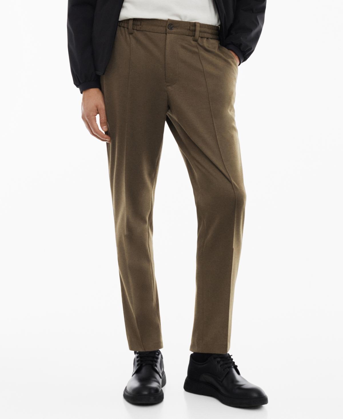 MANGO MAN - Crease-resistant slim-fit pants khakiMen Product Image