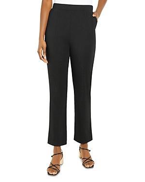 Womens Ponte Straight-Leg Pants Product Image